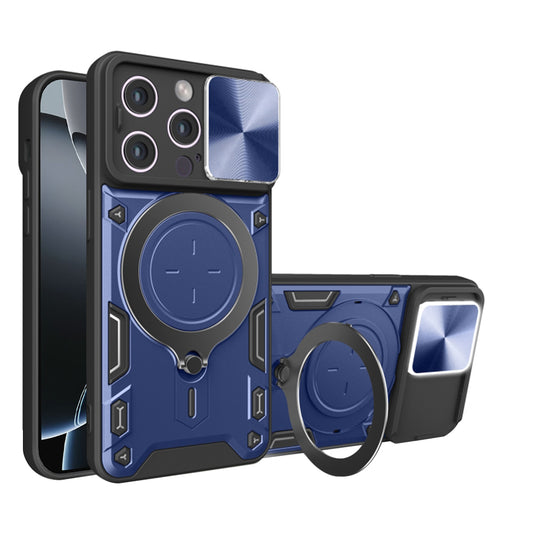 Puzdro pre Apple iPhone 16 Pro, Techsuit, CamGuard Pro, Modré