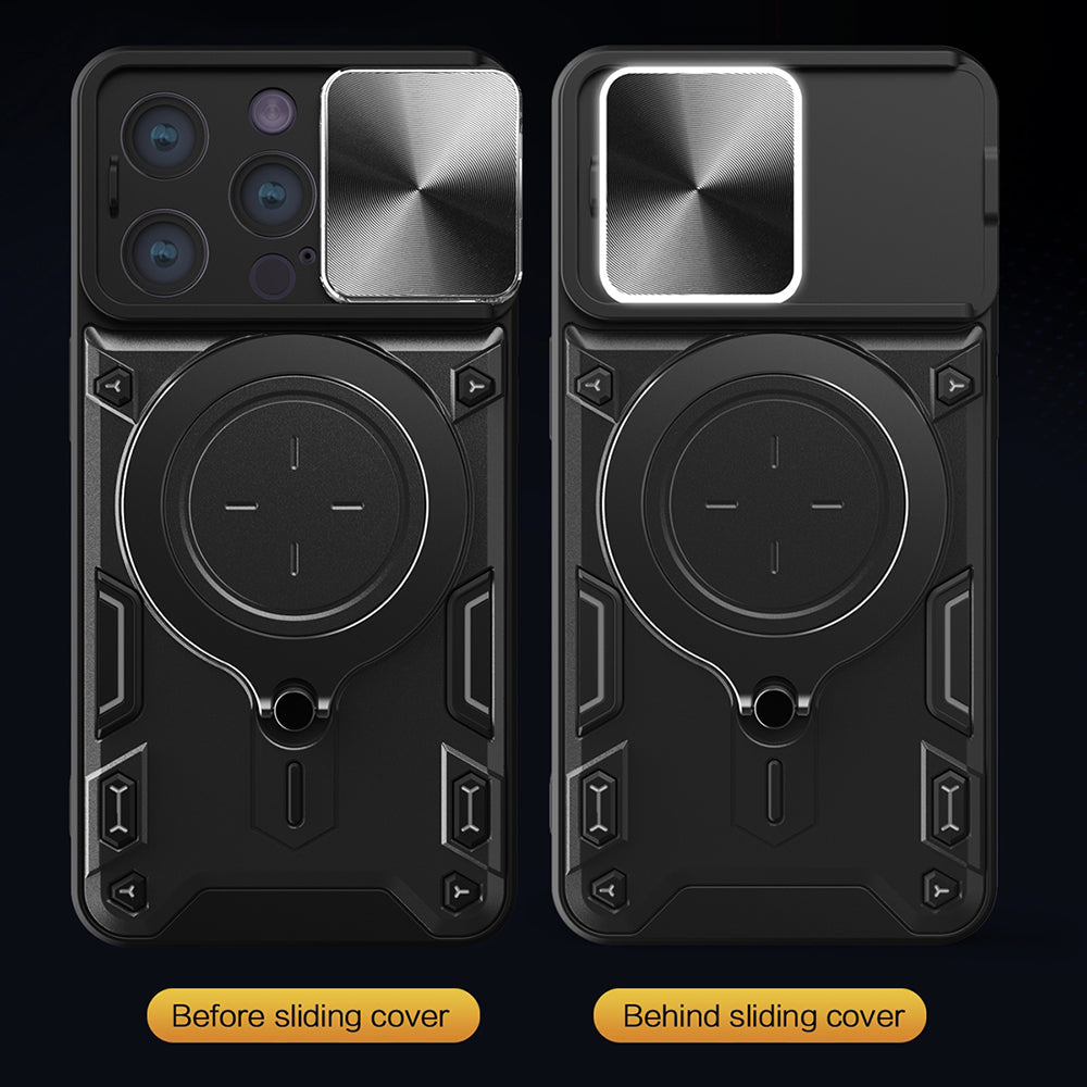 Puzdro pre Apple iPhone 16 Pro, Techsuit, CamGuard Pro, Červené