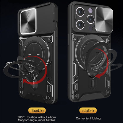 Puzdro pre Apple iPhone 16 Pro, Techsuit, CamGuard Pro, Červené