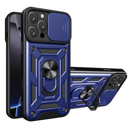 Puzdro pre Apple iPhone 16 Pro, Techsuit, CamShield, Modré