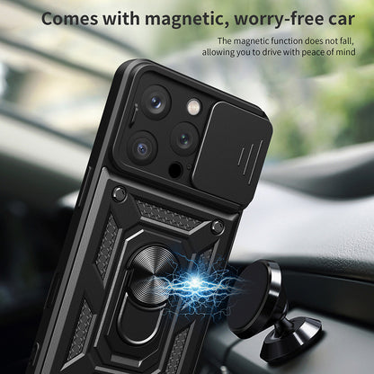 Puzdro pre Apple iPhone 16 Pro, Techsuit, CamShield, Ružové