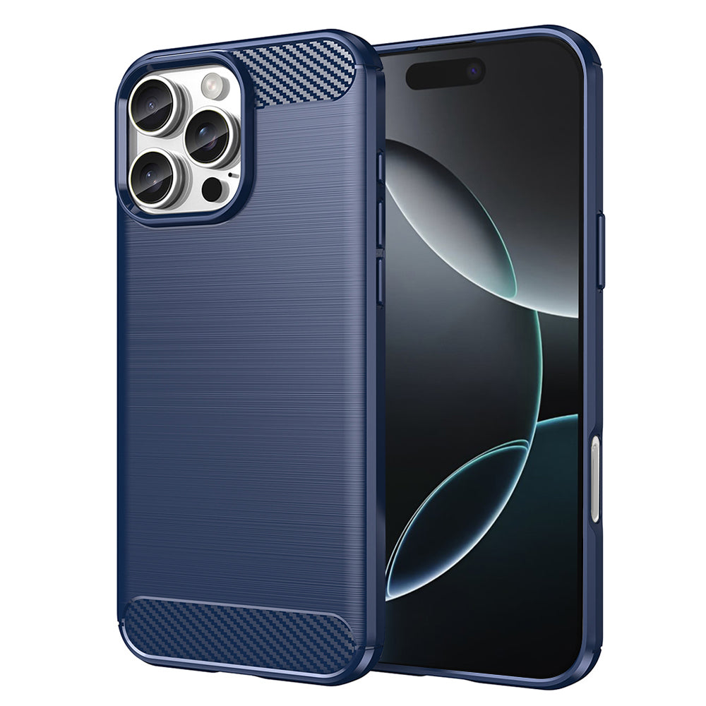 Obal na Apple iPhone 16 Pro, Techsuit, Karbón, Modrý