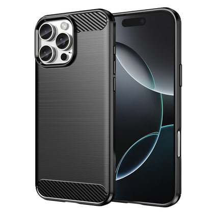 Obal na Apple iPhone 16 Pro, Techsuit, Karbón, Čierny