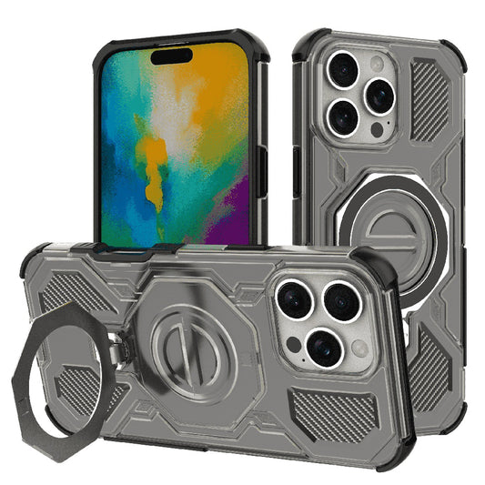 Puzdro pre Apple iPhone 16 Pro, Techsuit, Carbon Shield Pro, Dymové