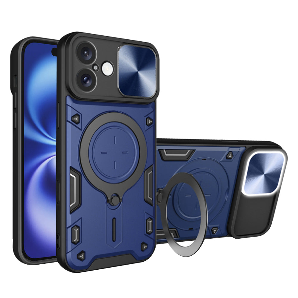 Obal na Apple iPhone 16, Techsuit, CamGuard Pro, modrý