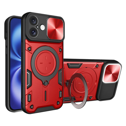 Obal na Apple iPhone 16, Techsuit, CamGuard Pro, červený