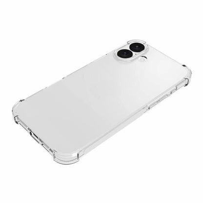 Obal na Apple iPhone 16, Techsuit, odolný proti nárazom, priehľadný (veľký otvor na objektív), priehľadný