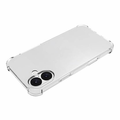 Obal na Apple iPhone 16, Techsuit, odolný proti nárazom, priehľadný (veľký otvor na objektív), priehľadný