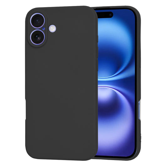 Puzdro pre Apple iPhone 16, Techsuit, SoftFlex, Čierne