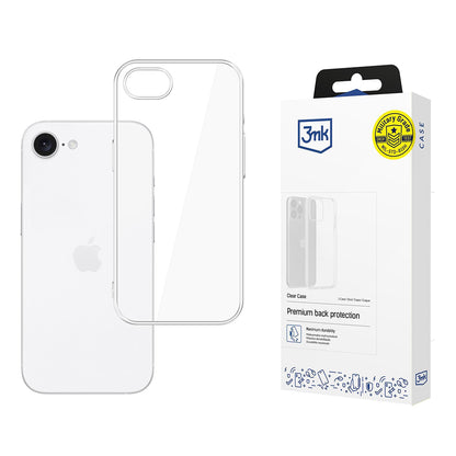 Puzdro pre Apple iPhone 17e / 16e, 3MK, Priehľadné, Transparentné