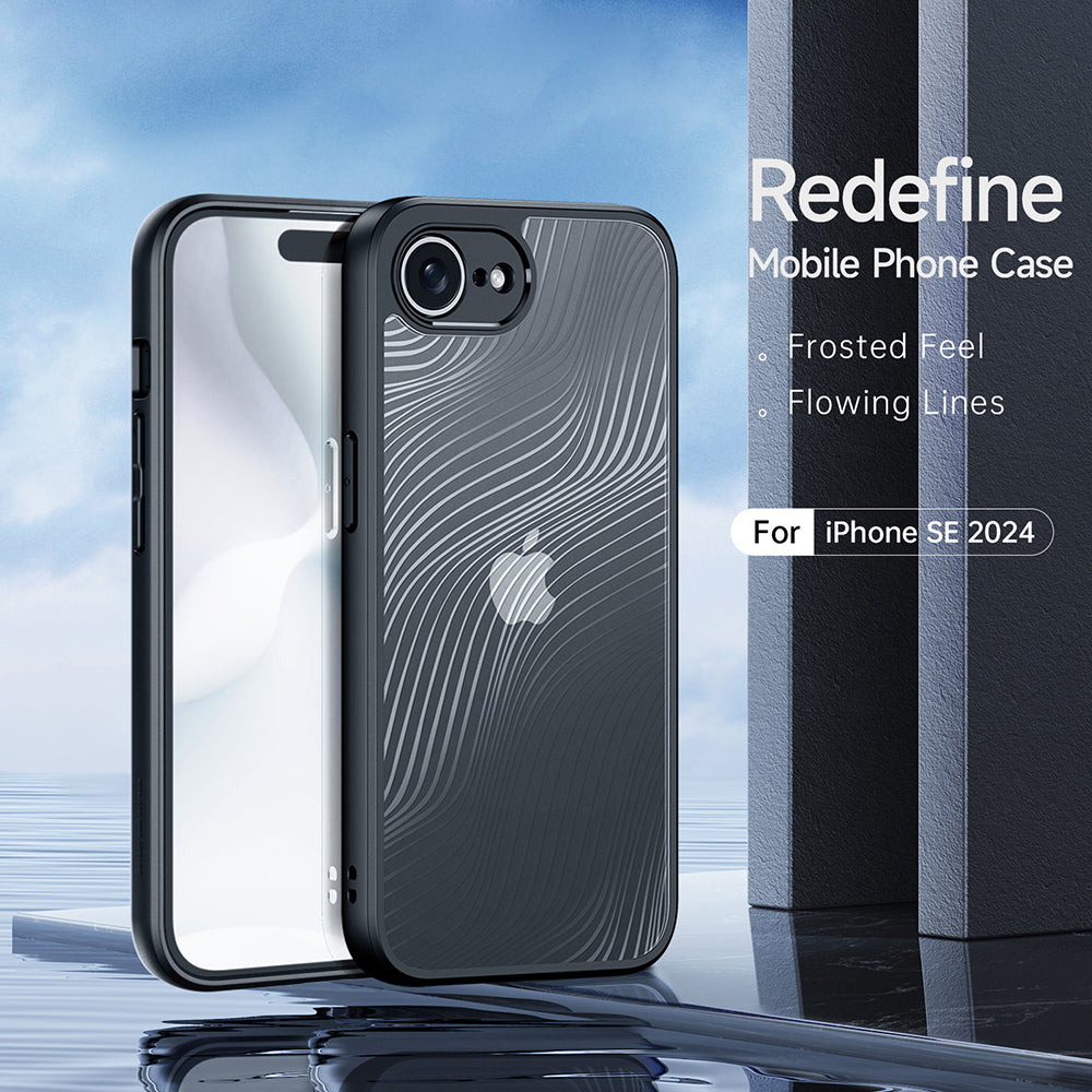 Puzdro pre Apple iPhone 16e, DUX DUCIS, Aimo, Čierne