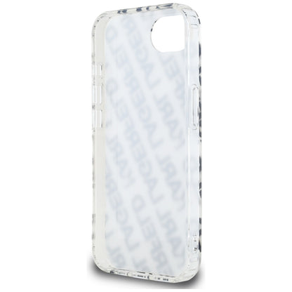 Puzdro pre Apple iPhone 16e, Karl Lagerfeld, IML Luxury Gold Fullover Logo, Zlaté