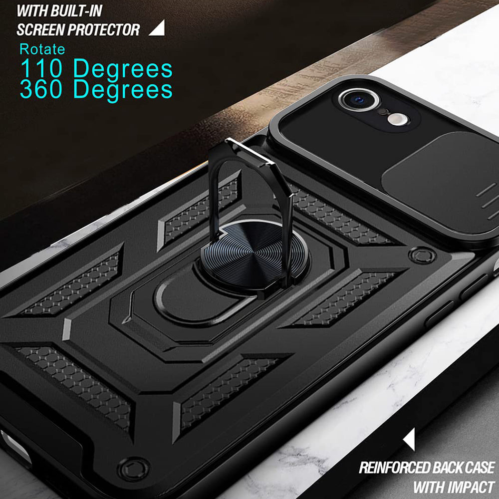 Puzdro pre Apple iPhone 17e / 16e, Techsuit, CamShield, Modrá