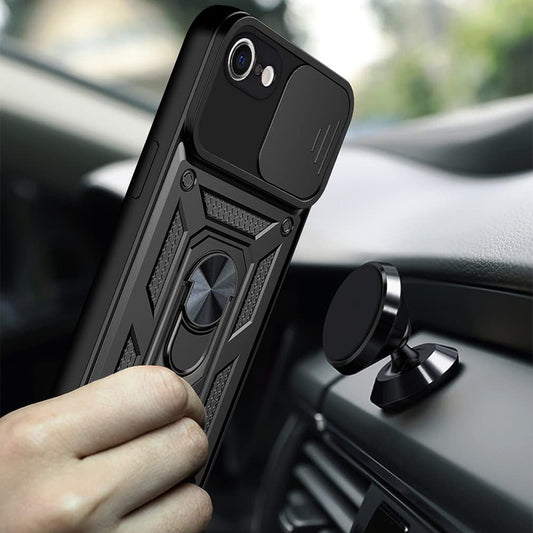 Puzdro pre Apple iPhone 17e / 16e, Techsuit, CamShield, Čierne