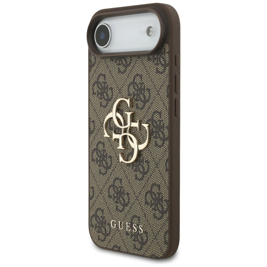 Puzdro pre Apple iPhone 17 Air, Guess, 4G Big Logo, Hnedé