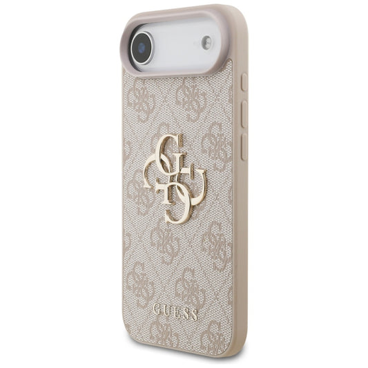 Puzdro pre Apple iPhone 17 Air, Guess, 4G Big Logo, Ružové