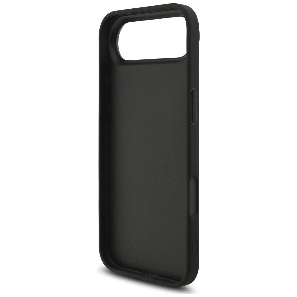 Puzdro pre Apple iPhone 17 Air, Guess, 4G Classic Logo with Strap, Čierne