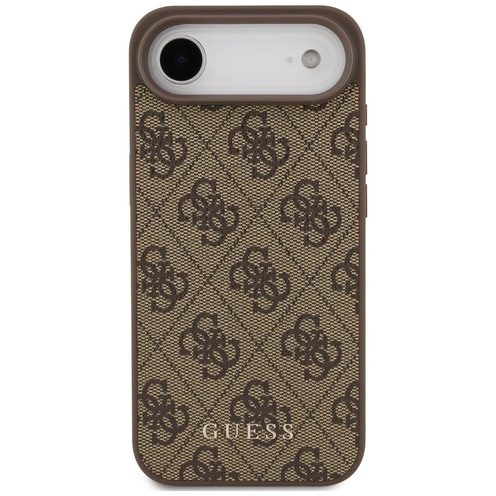 Puzdro pre Apple iPhone 17 Air, Guess, 4G Classic, Hnedá