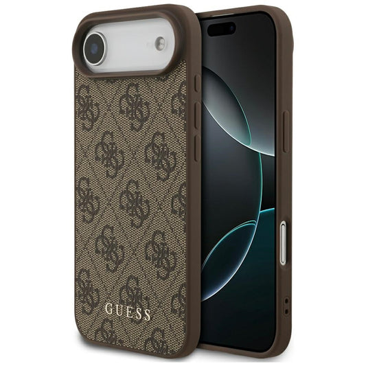 Puzdro pre Apple iPhone 17 Air, Guess, 4G Classic, Hnedá