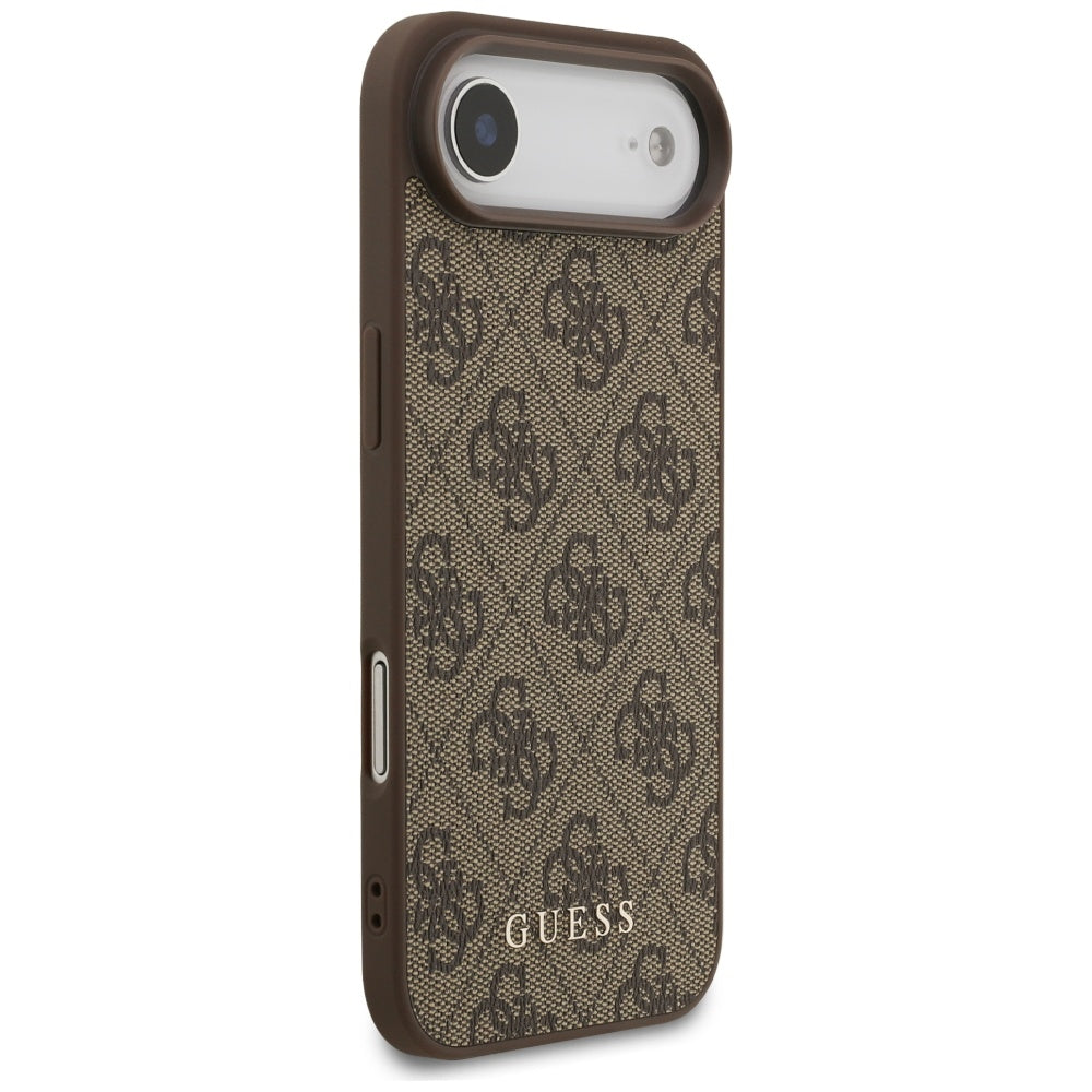 Puzdro pre Apple iPhone 17 Air, Guess, 4G Classic, Hnedá