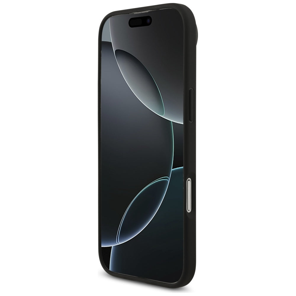 Puzdro pre Apple iPhone 17 Air, Guess, 4G Grained Big and Classic Logo, Čierne