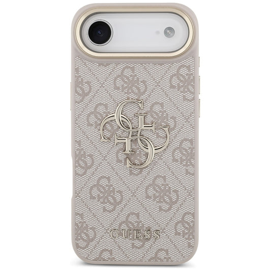 Puzdro pre Apple iPhone 17 Air, Guess, Big 4G Logo Classic, Ružovo Zlaté