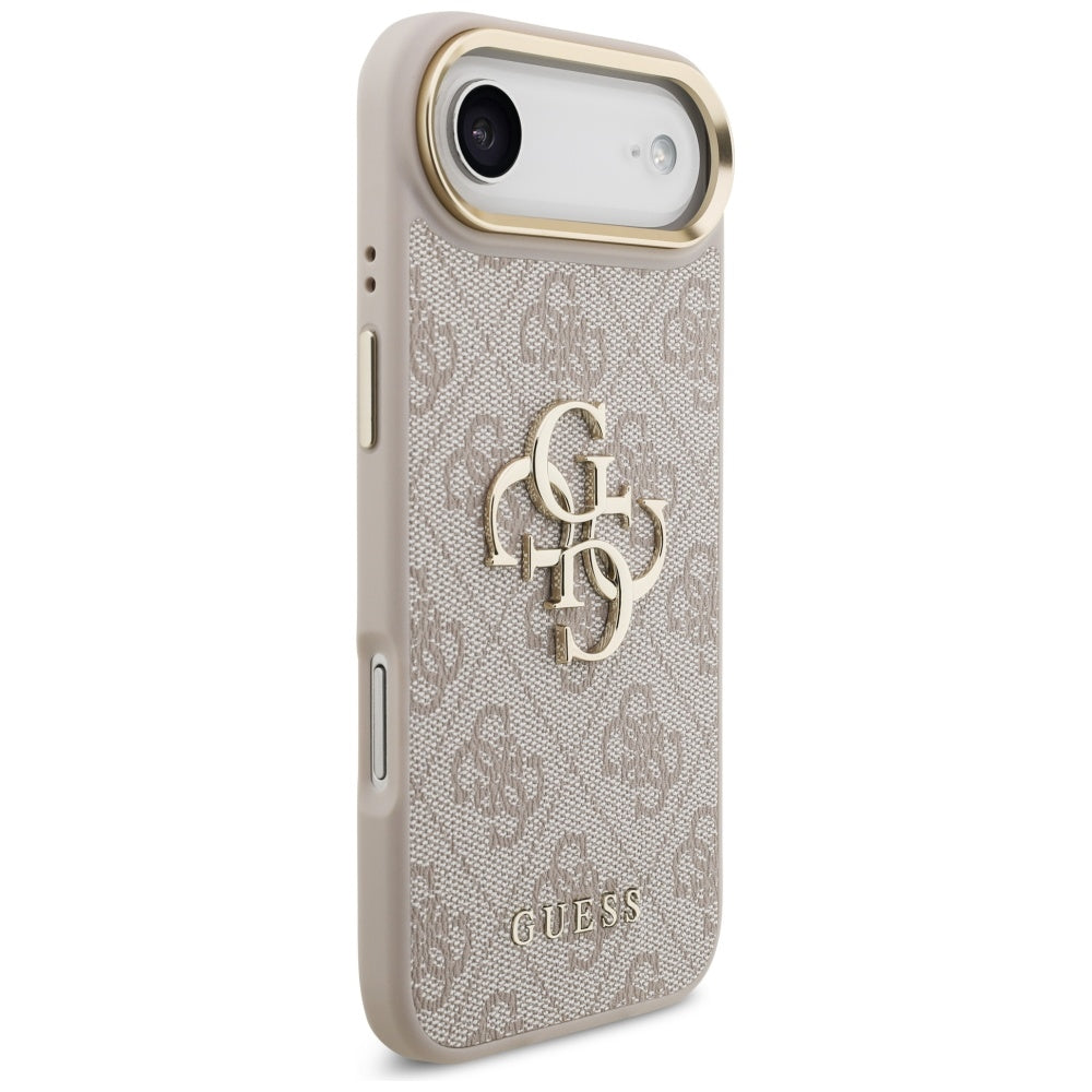 Puzdro pre Apple iPhone 17 Air, Guess, Big 4G Logo Classic, Ružovo Zlaté