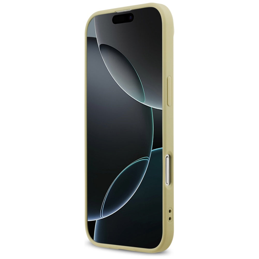 Puzdro pre Apple iPhone 17 Air, Guess, Fixed Glitter Big 4G, Zlaté