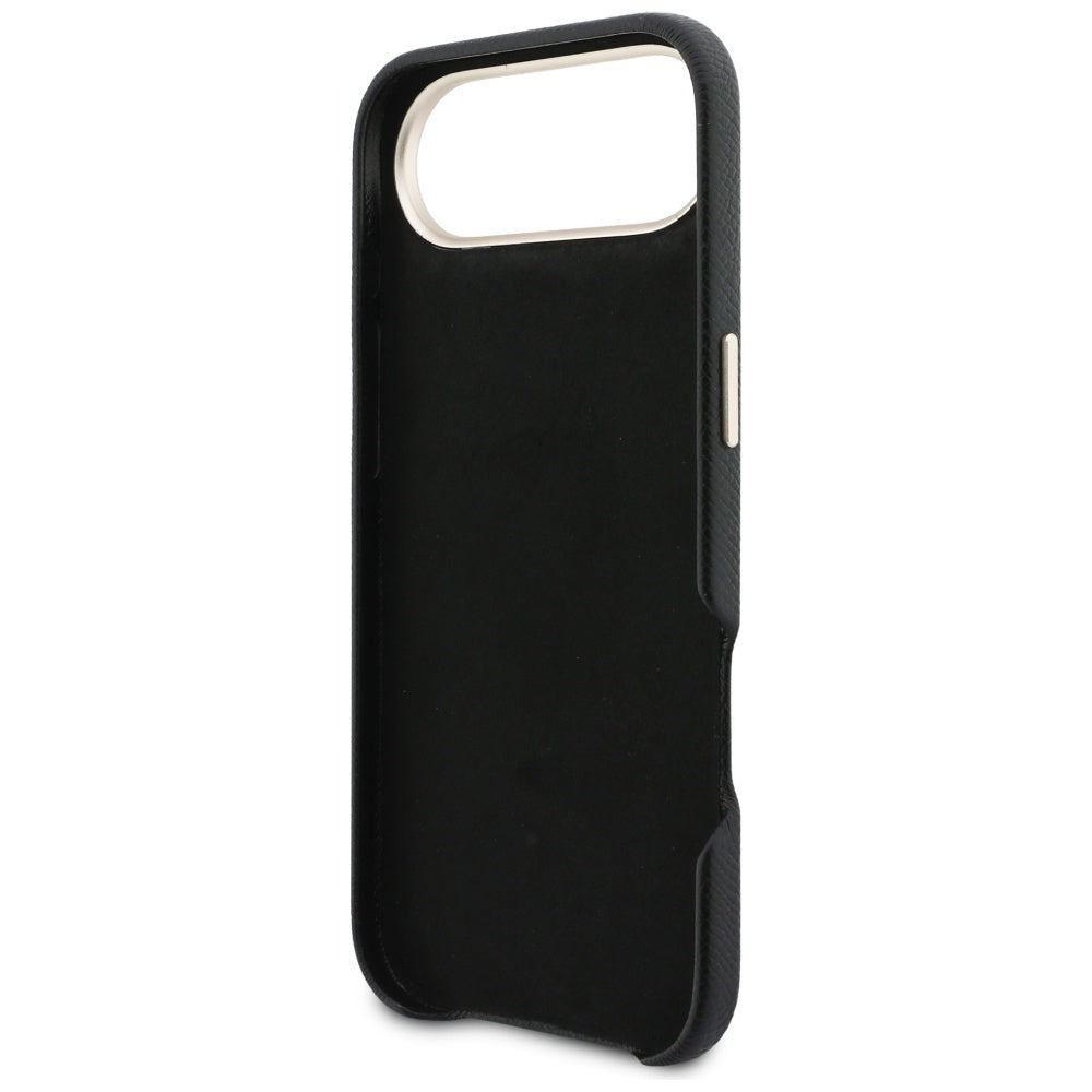 Puzdro pre Apple iPhone 17 Air, Guess, Resin Logo, Čierne