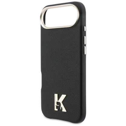 Puzdro pre Apple iPhone 17 Air, Karl Lagerfeld, Karl Head Logo, Čierne