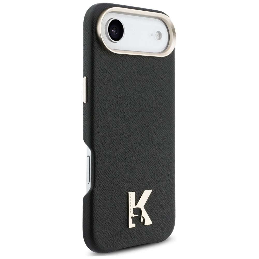Puzdro pre Apple iPhone 17 Air, Karl Lagerfeld, Karl Head Logo, Čierne