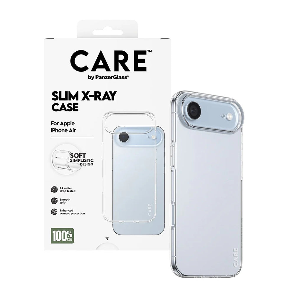 Puzdro pre Apple iPhone 17 Air, PanzerGlass, Care Fashionable X-ray, Transparent