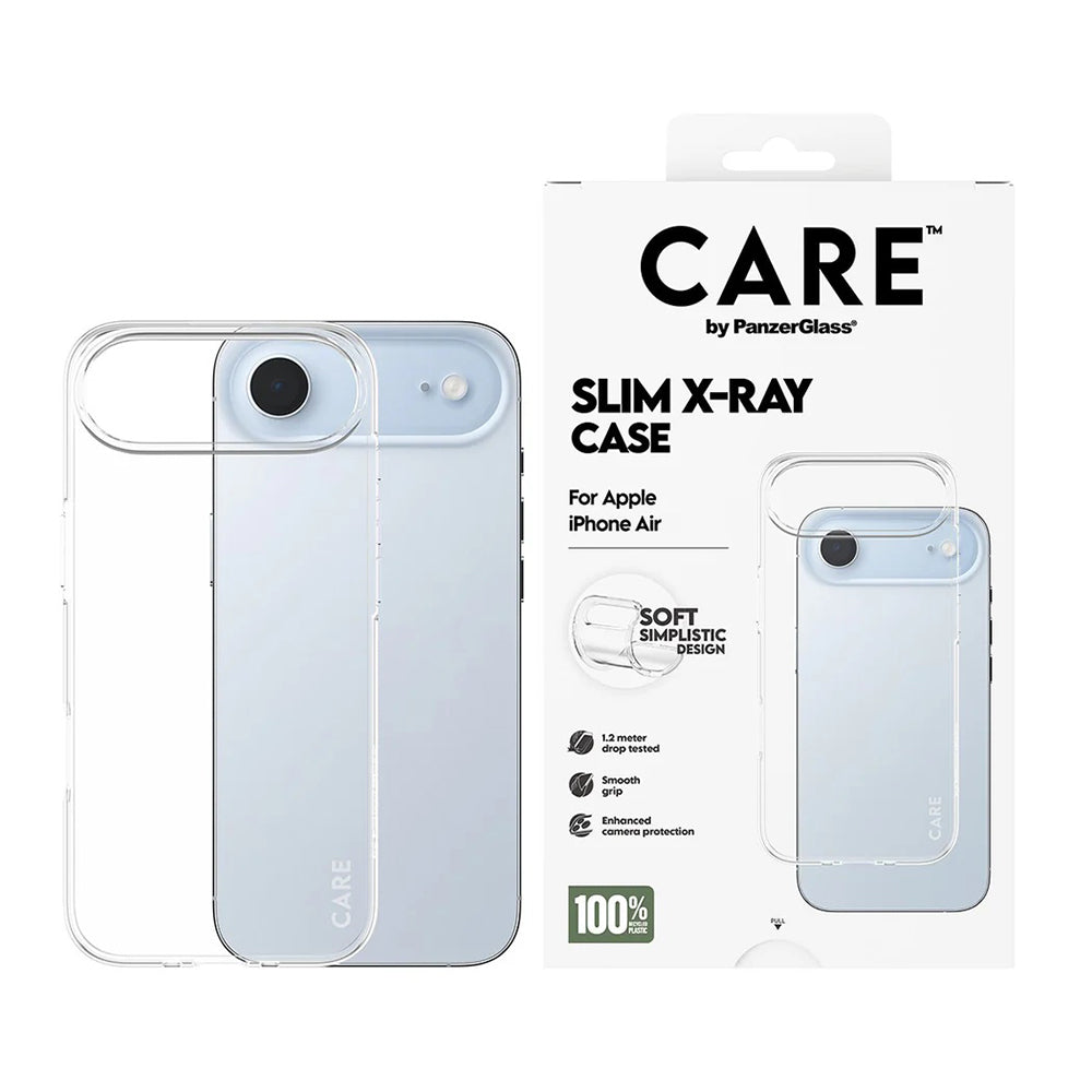 Puzdro pre Apple iPhone 17 Air, PanzerGlass, Care Fashionable X-ray, Transparent
