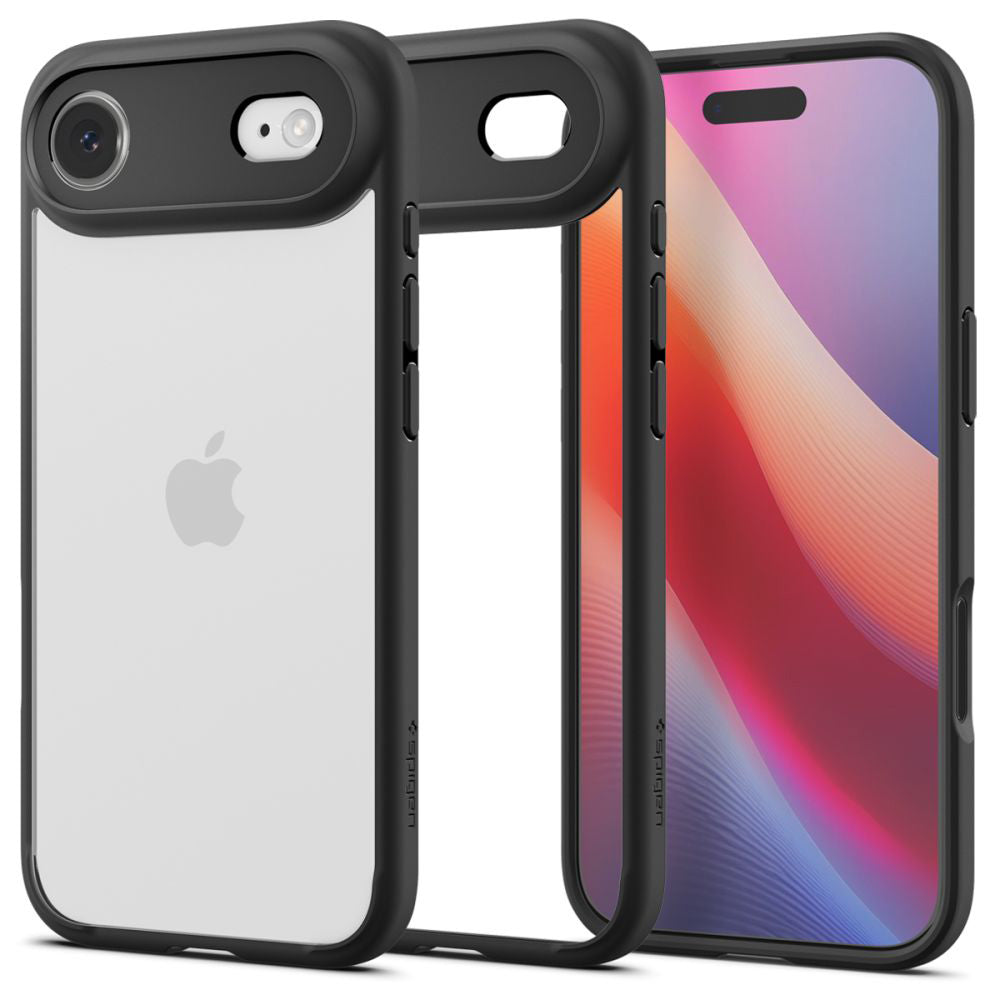 Puzdro pre Apple iPhone 17 Air, Spigen, Ultra Hybrid, Matná Čierna