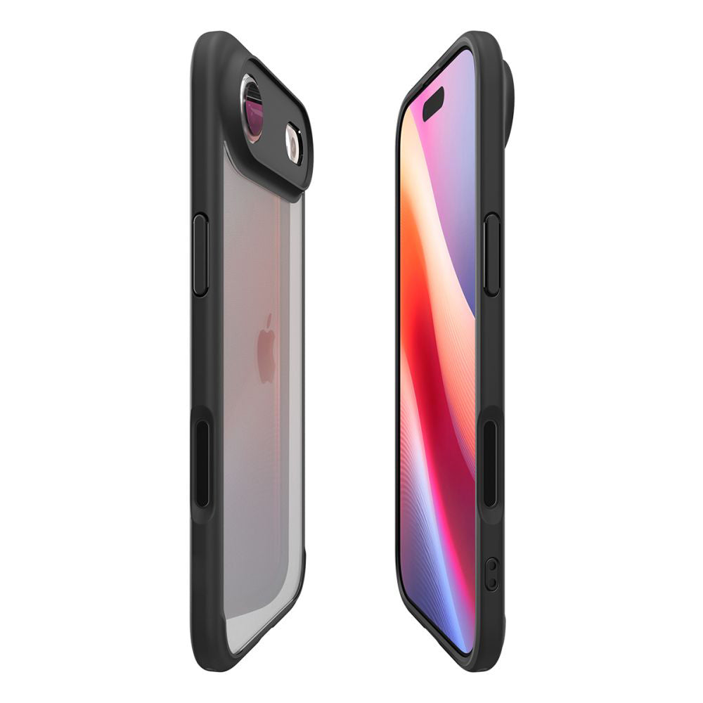 Puzdro pre Apple iPhone 17 Air, Spigen, Ultra Hybrid, Matná Čierna