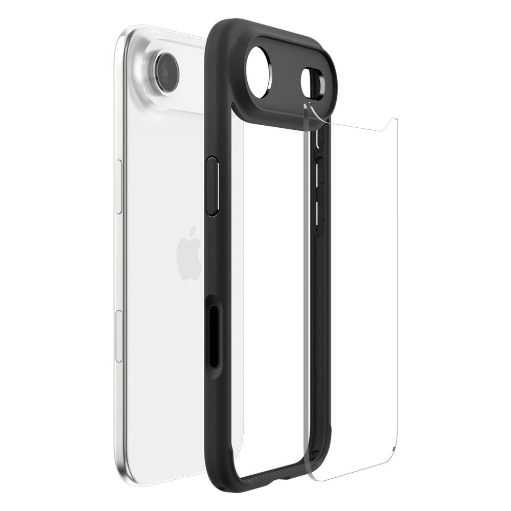 Puzdro pre Apple iPhone 17 Air, Spigen, Ultra Hybrid, Matná Čierna
