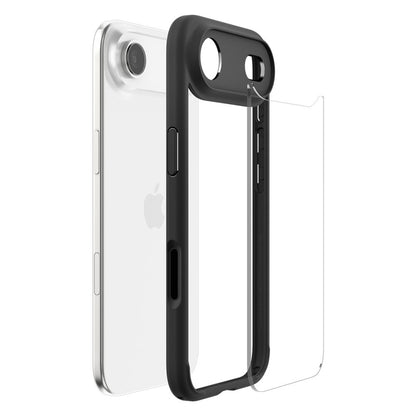 Puzdro pre Apple iPhone 17 Air, Spigen, Ultra Hybrid, Matná Čierna