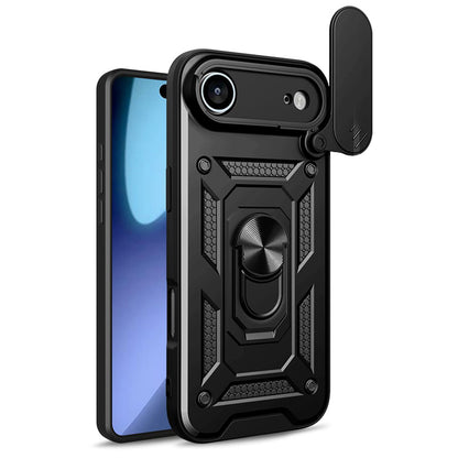 Puzdro pre Apple iPhone 17 Air, Techsuit, CamShield, Čierne