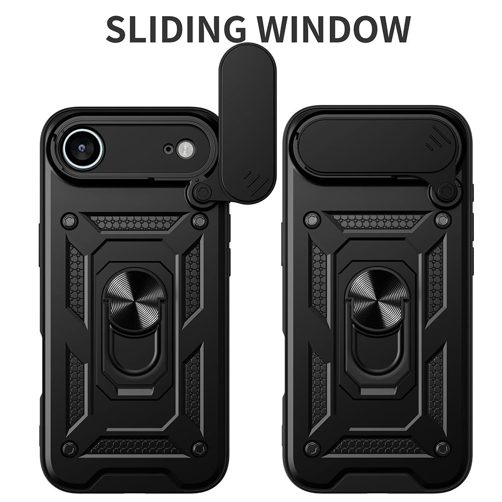 Puzdro pre Apple iPhone 17 Air, Techsuit, CamShield, Čierne
