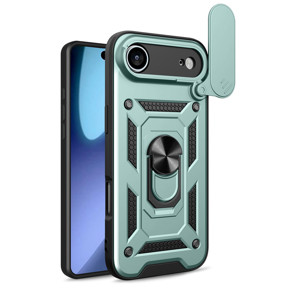 Puzdro pre Apple iPhone 17 Air, Techsuit, CamShield, Zelené