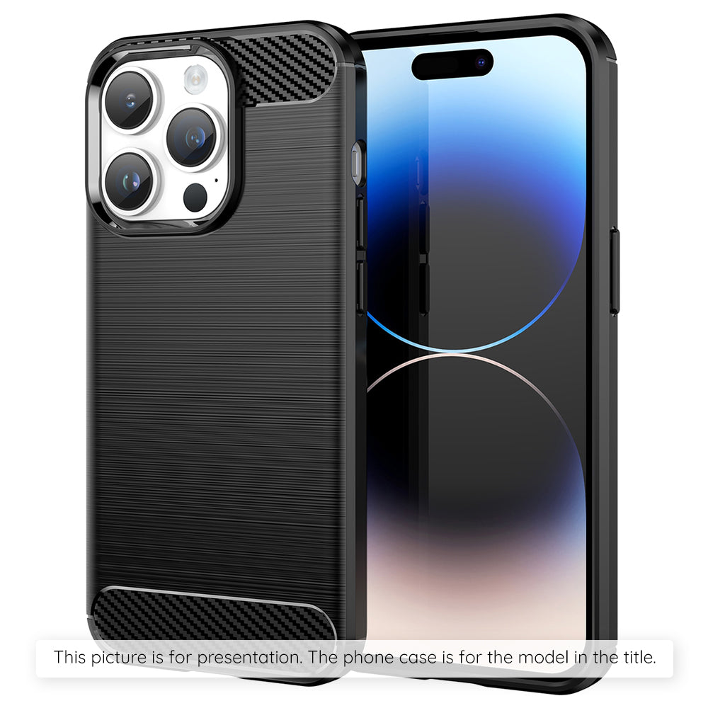 Puzdro pre Apple iPhone 17 Air, Techsuit, Carbon, Čierne