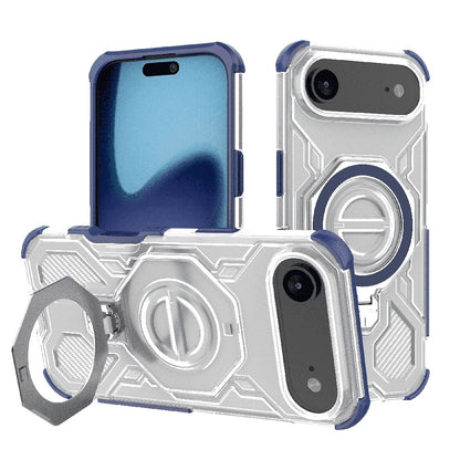 Puzdro pre Apple iPhone 17 Air, Techsuit, Carbon Shield Pro, Modrá
