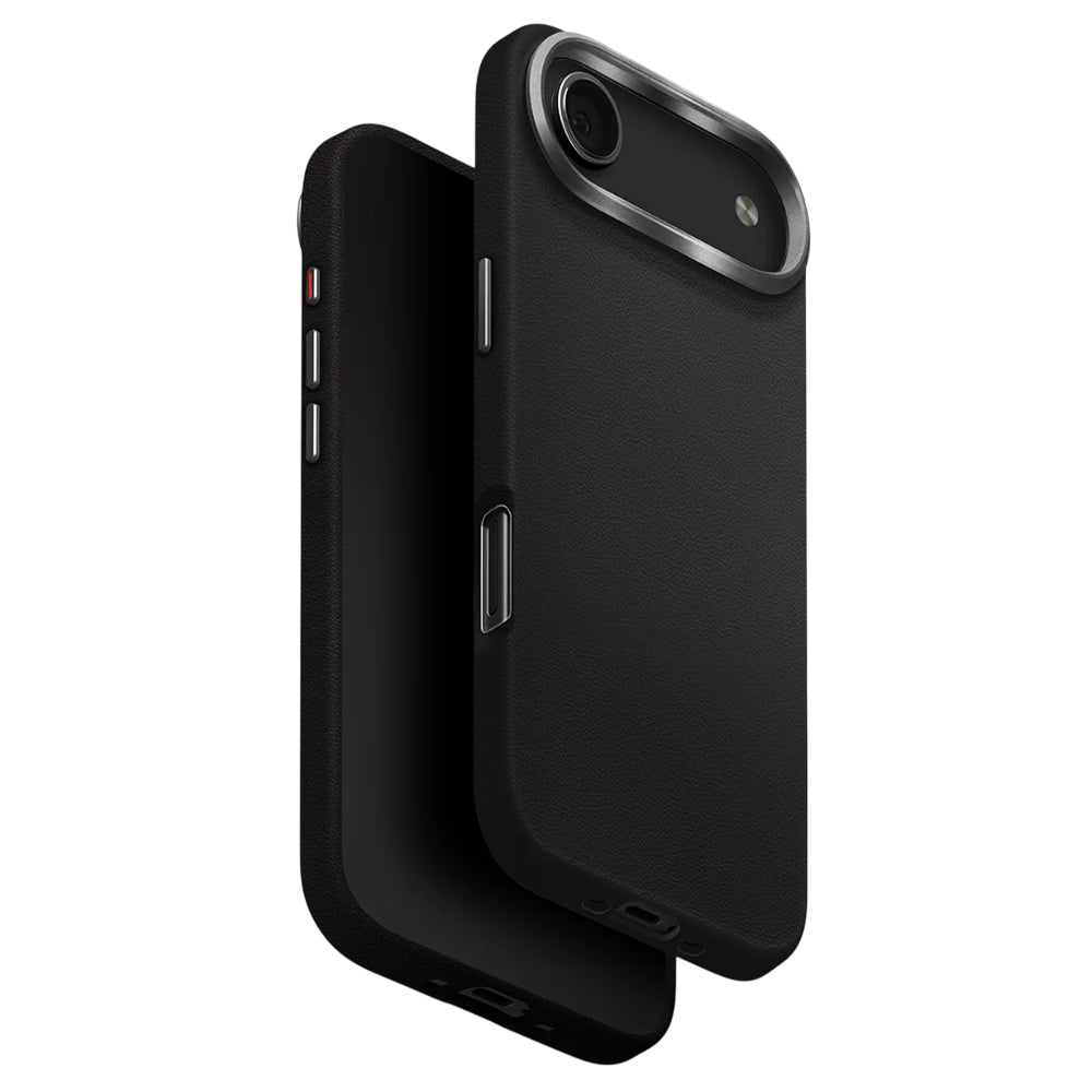 Puzdro pre Apple iPhone 17 Air, UNIQ, Lyden Leatherette, Čierne
