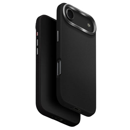 Puzdro pre Apple iPhone 17 Air, UNIQ, Lyden Leatherette, Čierne