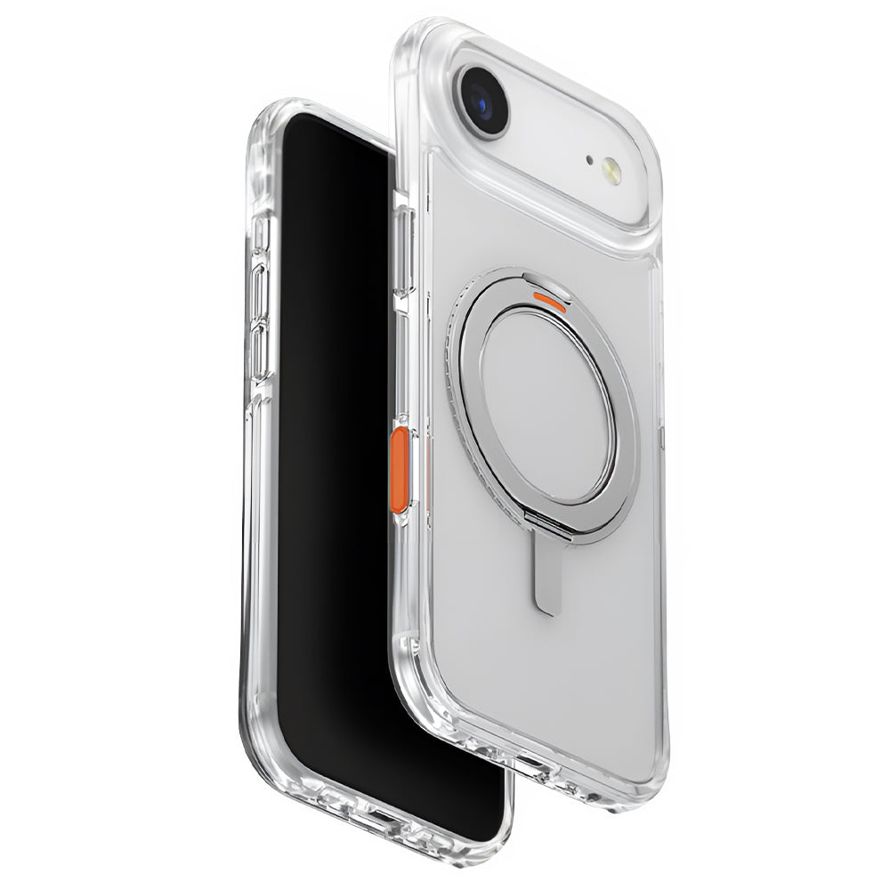 Puzdro pre Apple iPhone 17 Air, UNIQ, Swivix, Strieborné