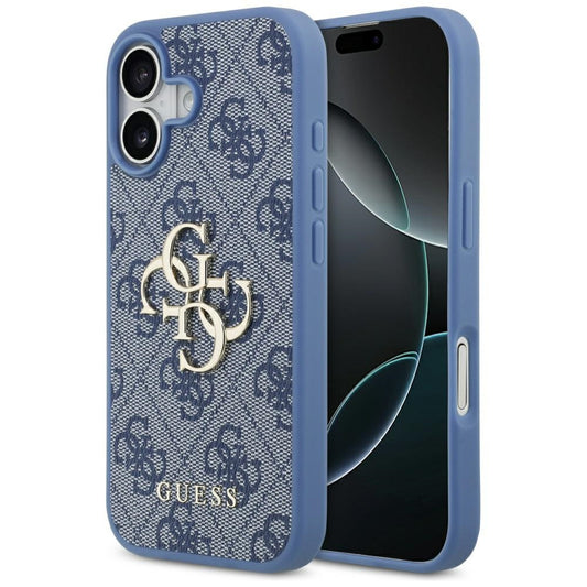 Puzdro pre Apple iPhone 17, Guess, 4G Big Logo, Modrá