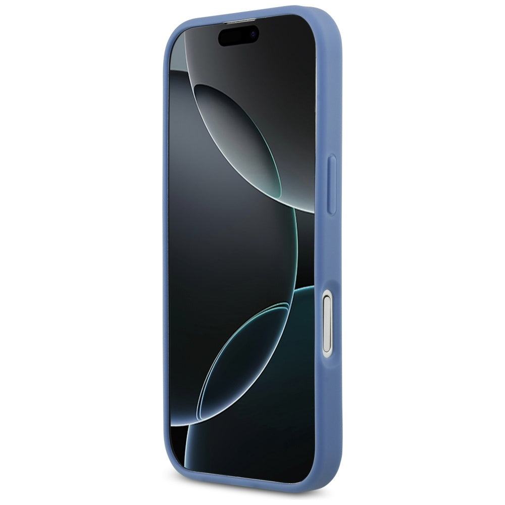 Puzdro pre Apple iPhone 17, Guess, 4G Big Logo, Modrá