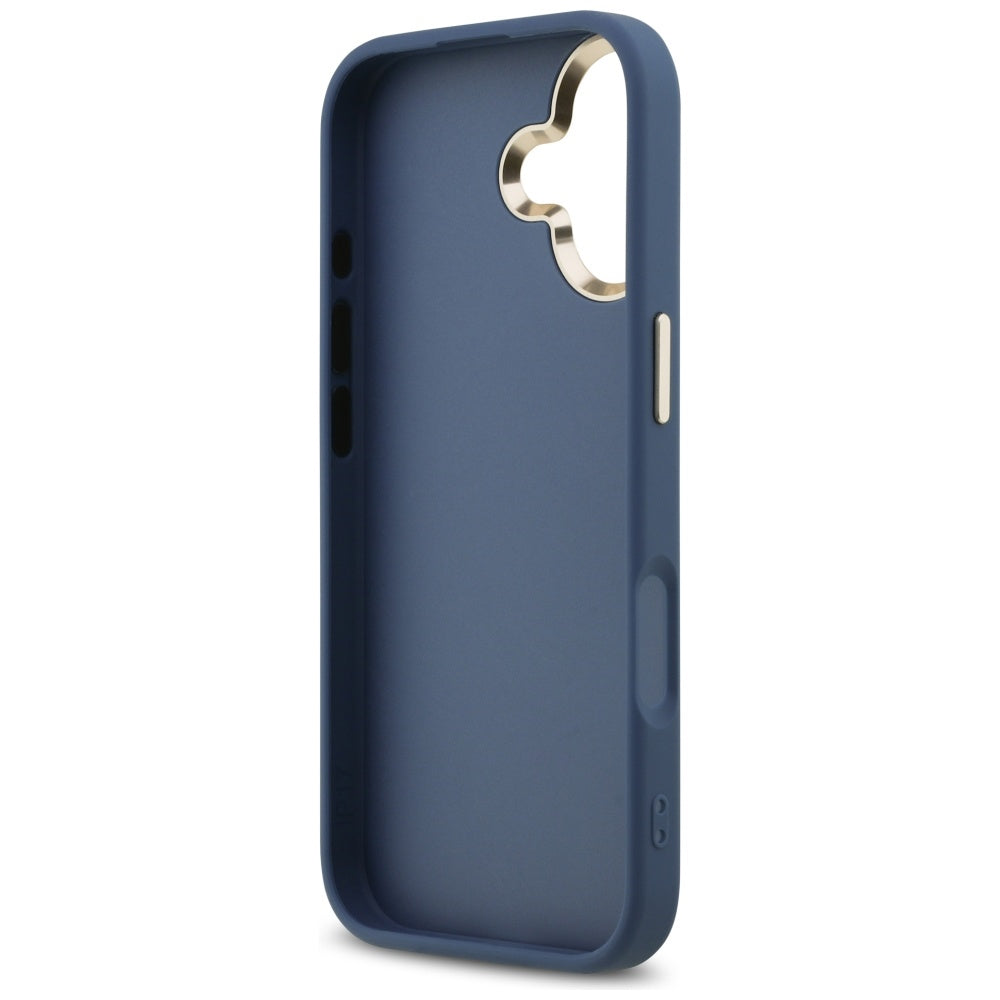 Puzdro pre Apple iPhone 17, Guess, Big 4G Logo Classic, Zlatomodrá