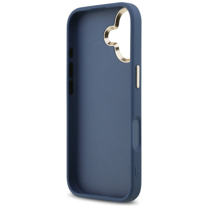 Puzdro pre Apple iPhone 17, Guess, Big 4G Logo Classic, Zlatomodrá