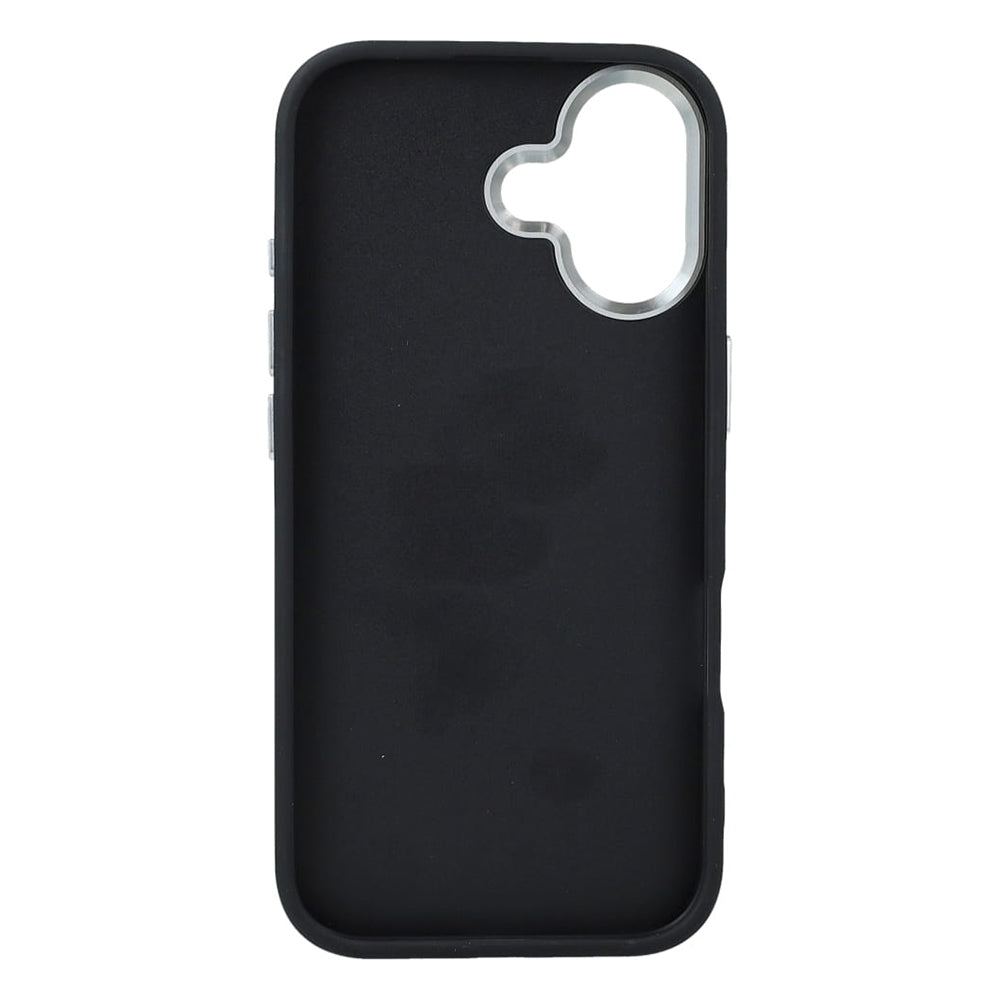 Puzdro pre Apple iPhone 17, Guess, Big 4G Logo Classic, Čierno Strieborné
